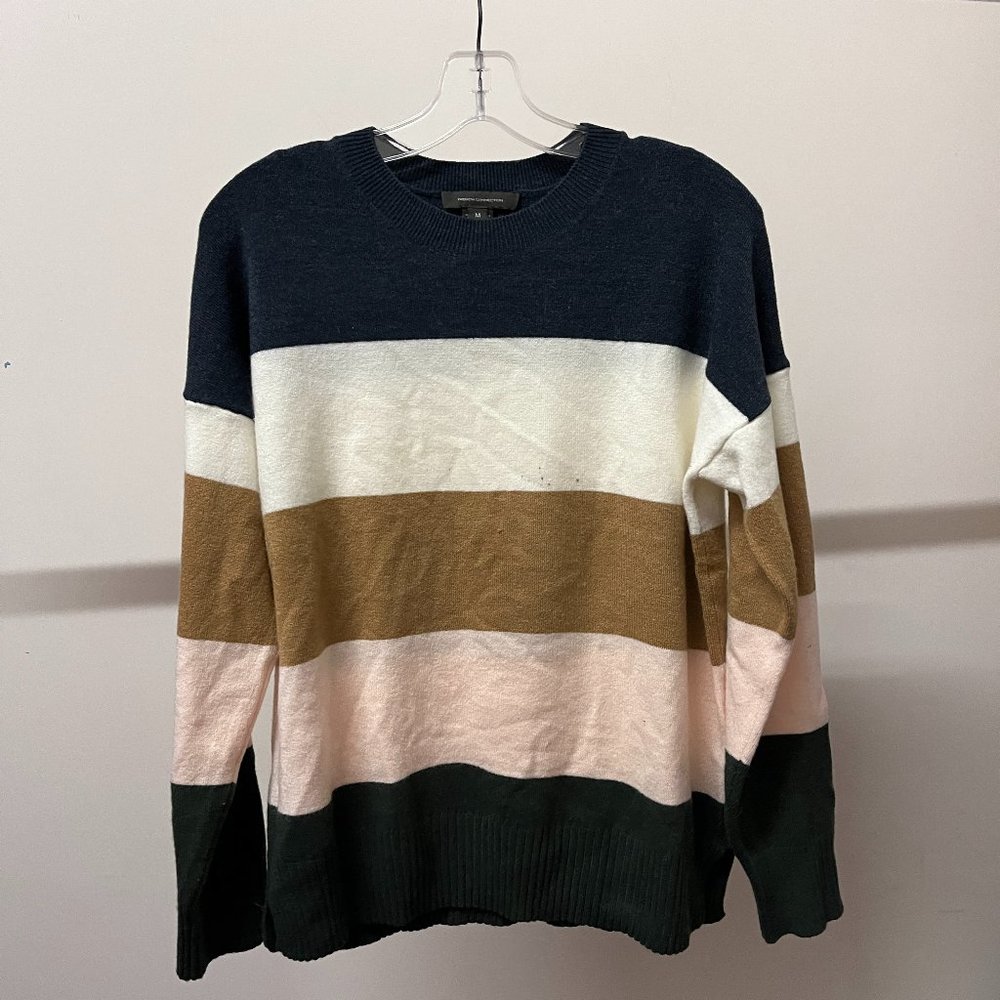 French Connection Striped Sweater M